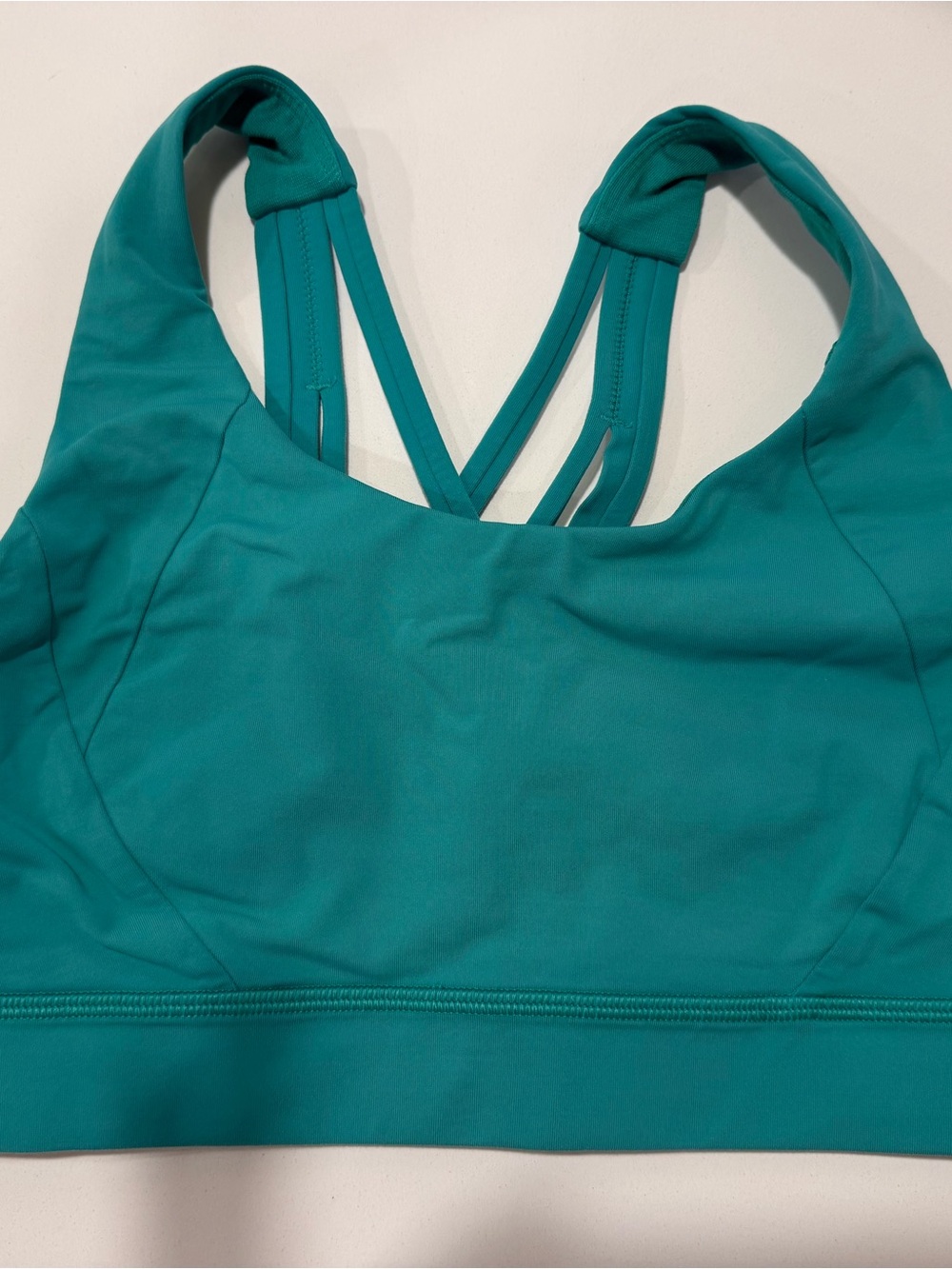 lululemon athletica Teal Double-Strap Sports Bra